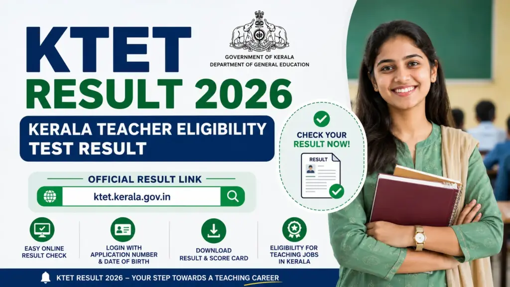 KTET Result 2026 december session