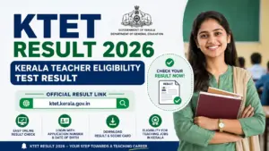 KTET Result 2026 december session