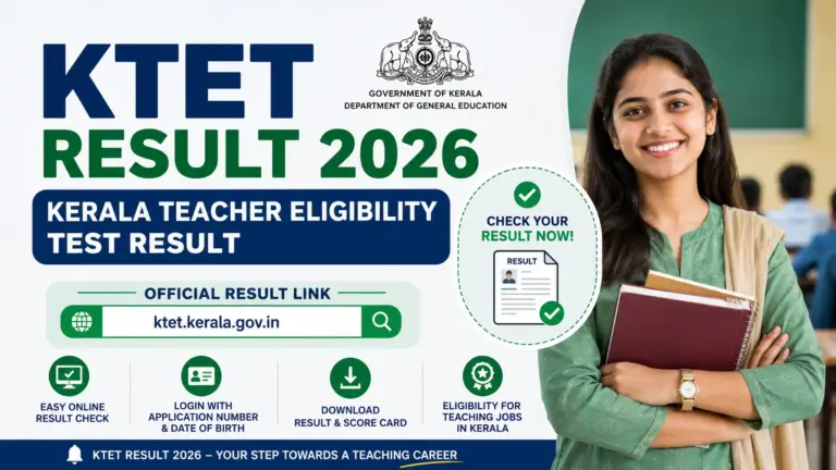 KTET Result 2026 december session