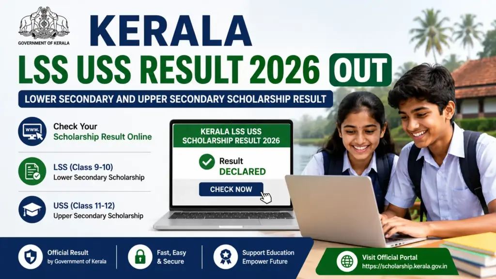 Kerala LSS USS Result 2026