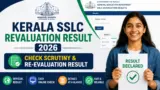 Kerala SSLC Revaluation result 2026 new