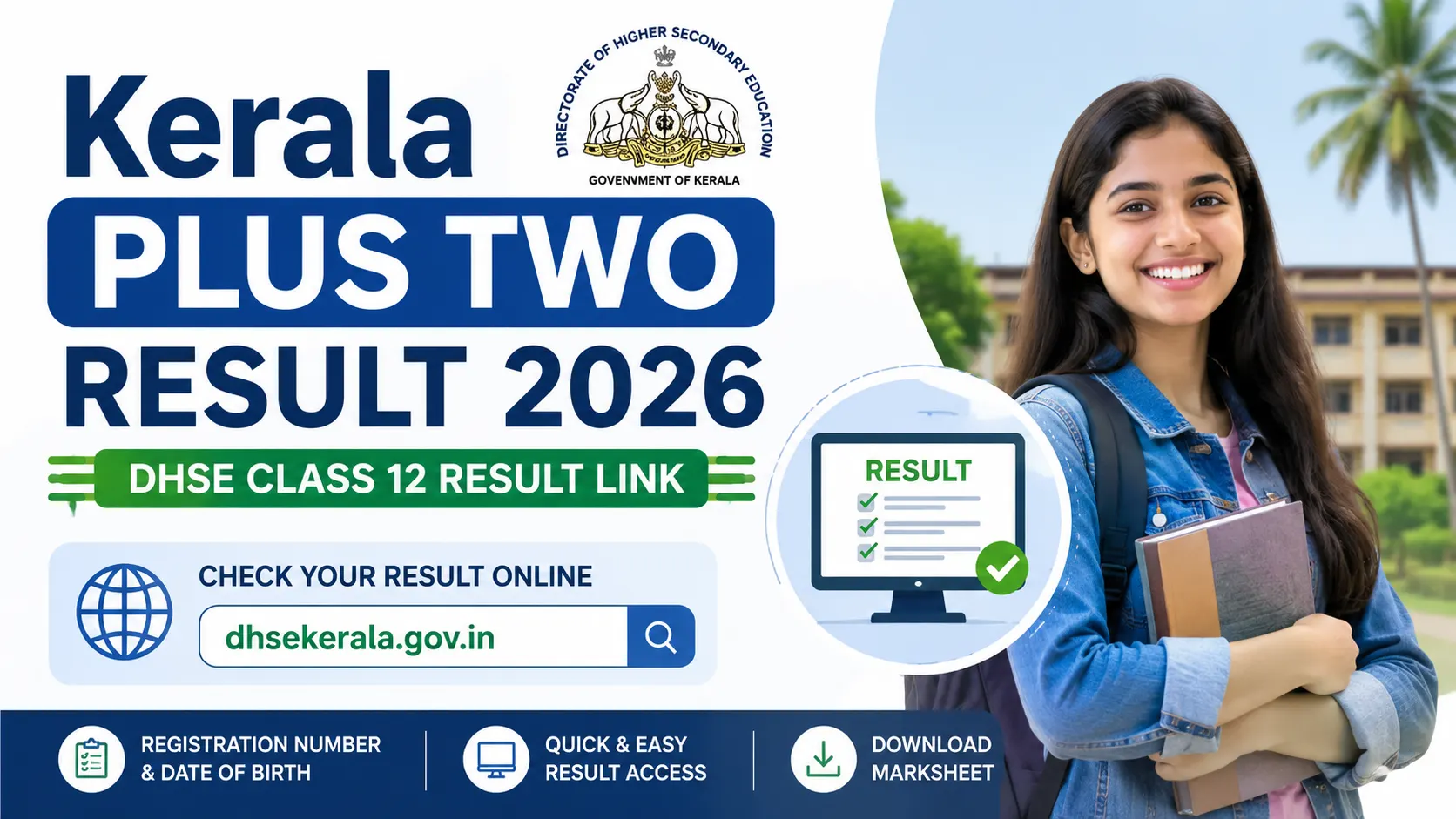 Kerala plus two result 2026