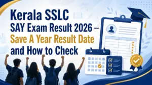 Kerala SSLC SAY Exam result