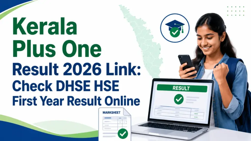 Kerala Plus One Result 2026 link